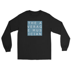 The Average Musician Logo Men’s Long Sleeve Shirt
