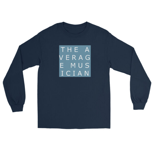 The Average Musician Logo Men’s Long Sleeve Shirt