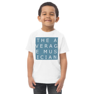 The Average Musician Logo Toddler jersey t-shirt