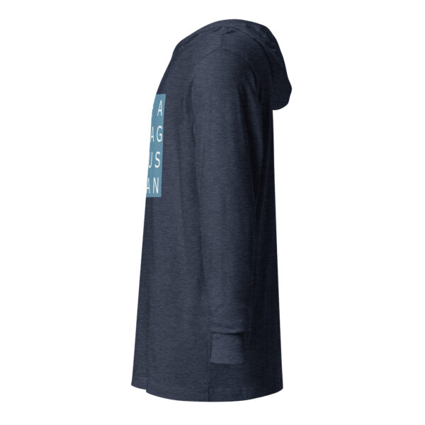 The Average Musician Logo Hooded long-sleeve tee