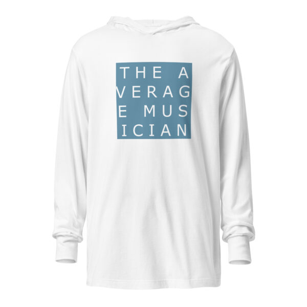 The Average Musician Logo Hooded long-sleeve tee