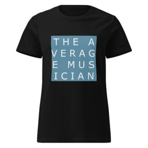 The Average Musician Logo Women’s basic softstyle t-shirt